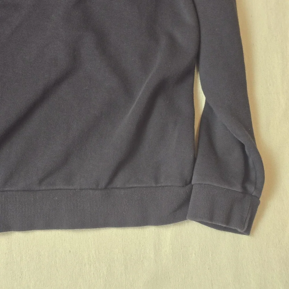PUMA Hoodie Women's XL Black Pullover Sweatshirt‎ Fleece Logo Athletic Casual